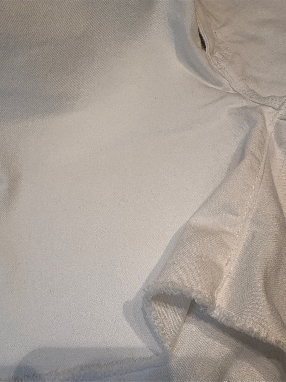 GAP White Boyfriend Denim Shorts - Picture 7 of 7